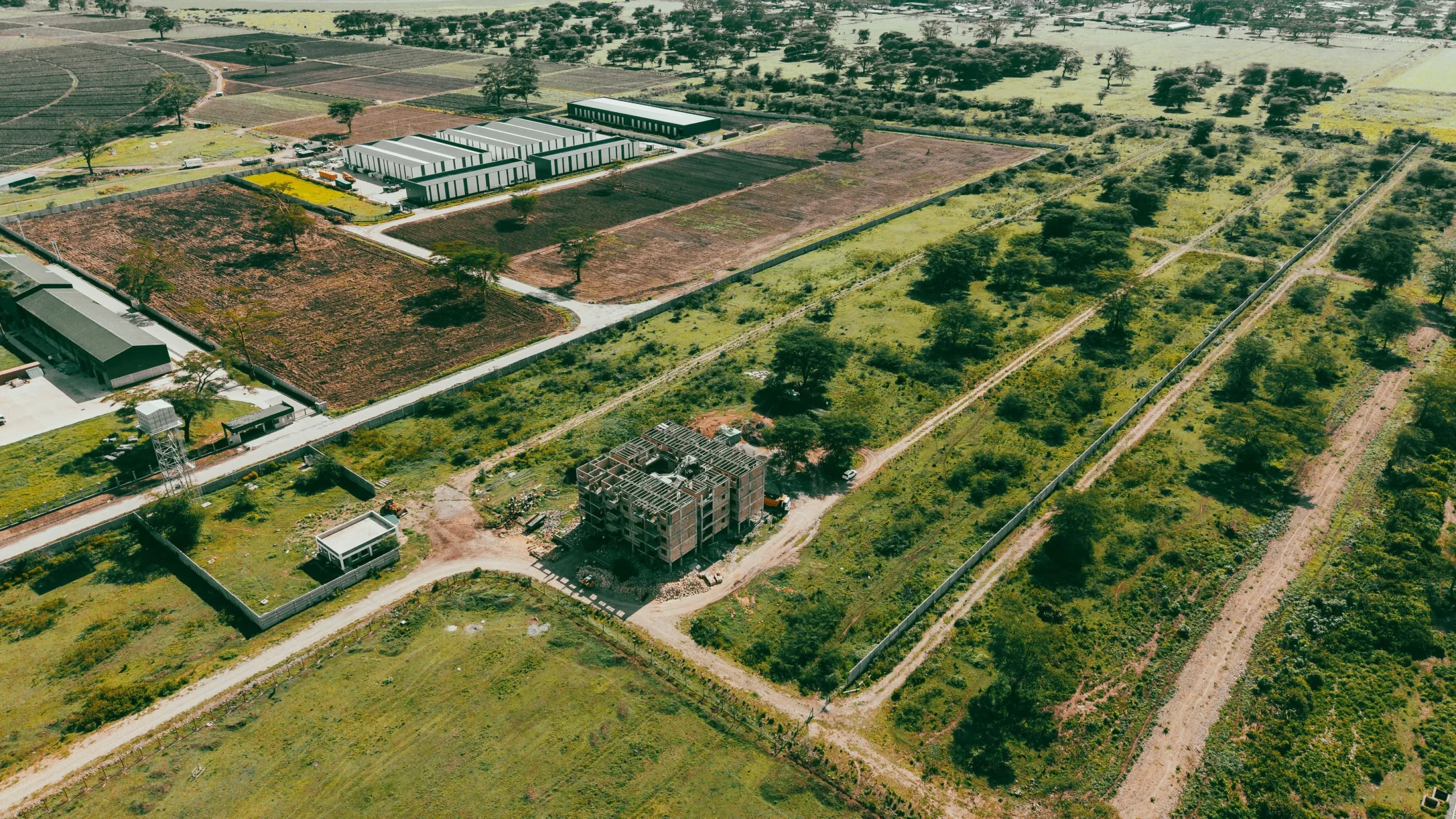 Newvasha EPZ Aerial View