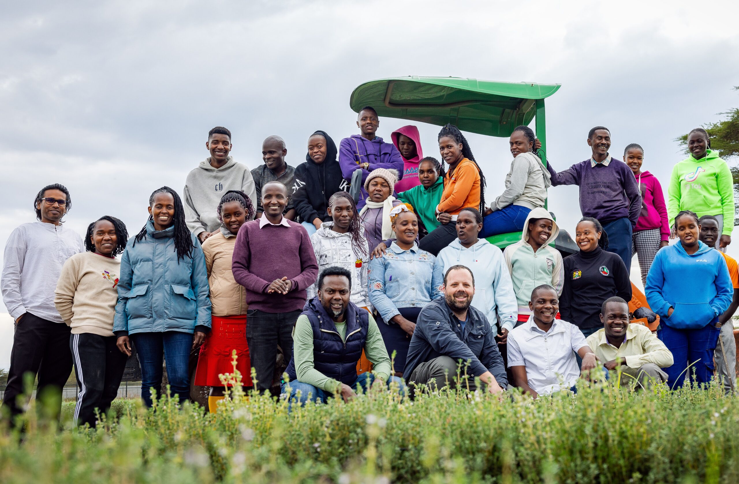 Team reviewing documents