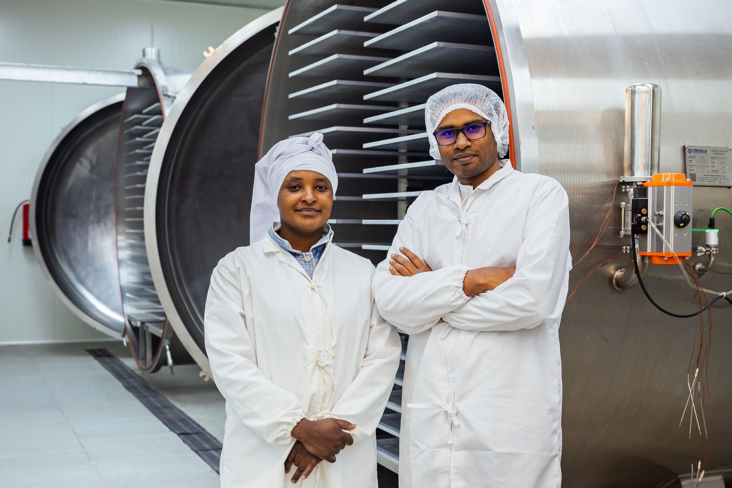 Team preparing fresh ingredients