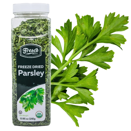 Freeze-dried organic herb powder