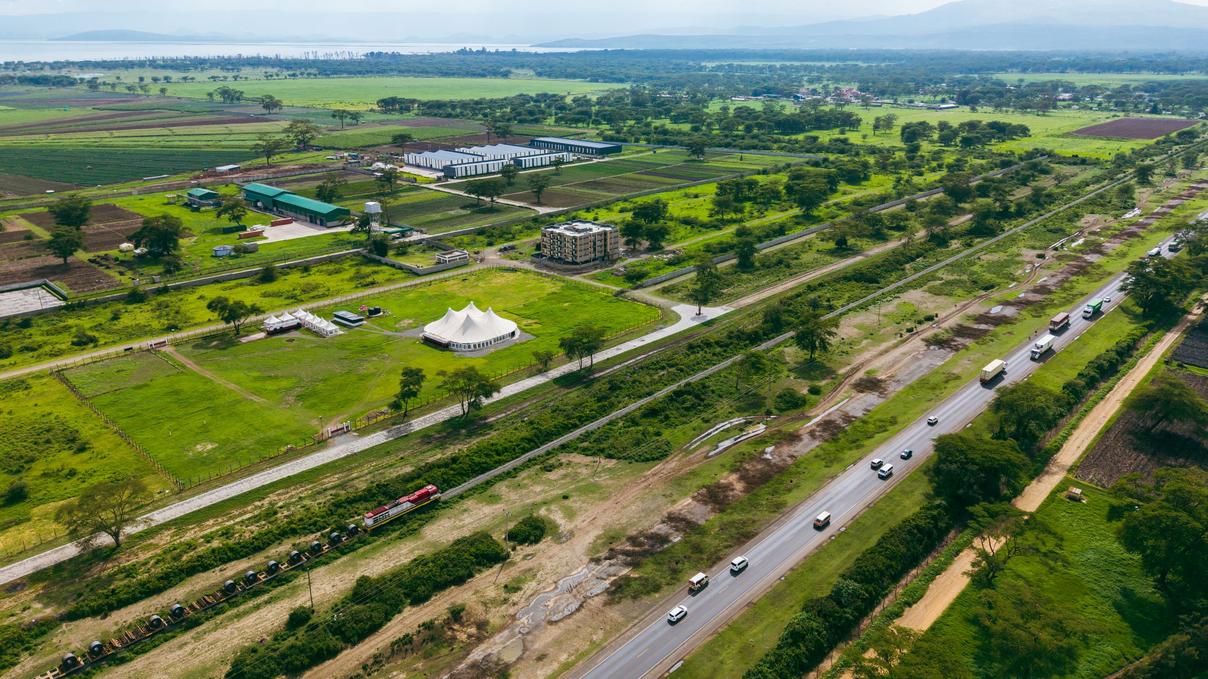 Newvasha EPZ Aerial View
